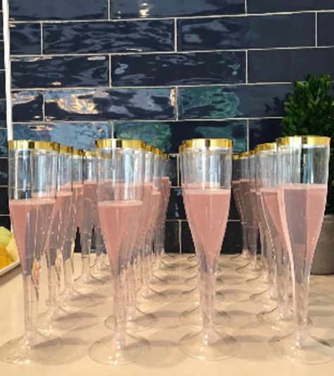 Unique champagne flutes