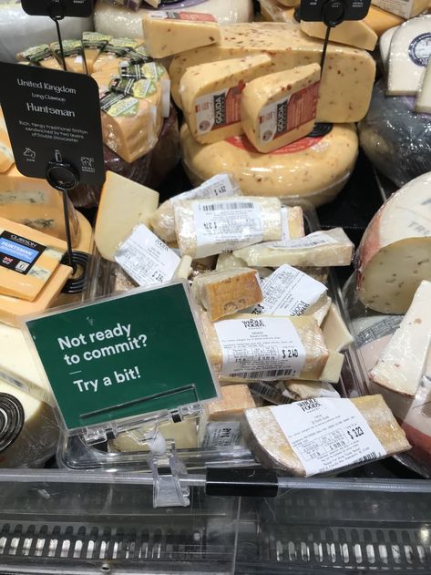 Whole Foods Shopping, Gouda Sandwich, Cheese Display, Deli Shop, Deli Food, Party Hacks, Milk Cow, Grilled Cheese Sandwich, Whole Foods Market