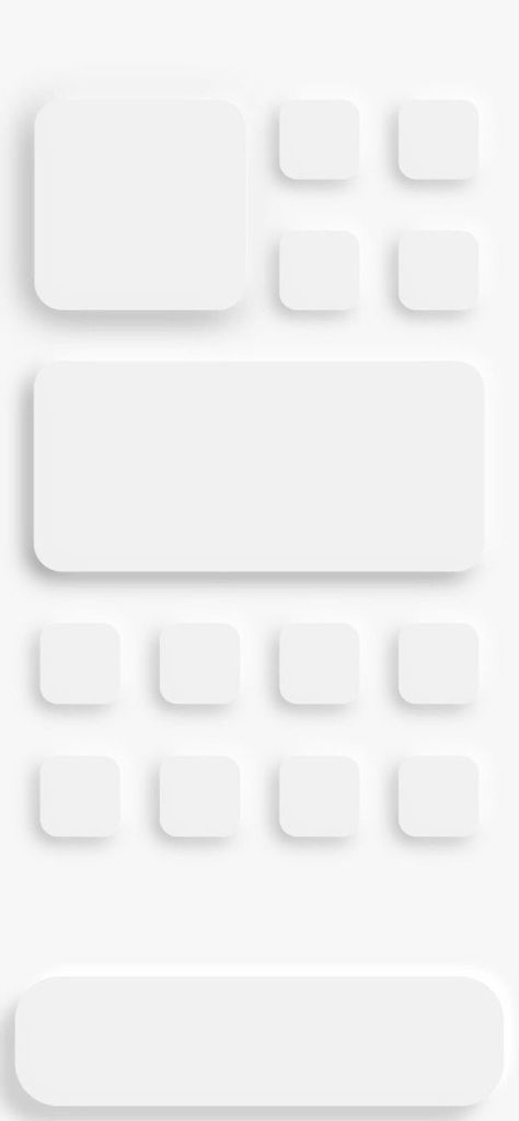 White Iphone 13 Wallpaper, White Ios 16 Homescreen, Ios 16 Home Screen Ideas White, Homescreen Layout Template, วอเปเปอร์ Iphone, Homescreen Base, App Outline Wallpaper, Iphone 13 Wallpaper, 13 Wallpaper