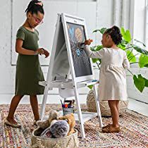 Check this out on Amazon Kids Art Storage, Kids Art Easel, Eraser Art, Paint Cups, Kids Easel, Art Easel, Wooden Easel, Unique Storage, Painted Cups