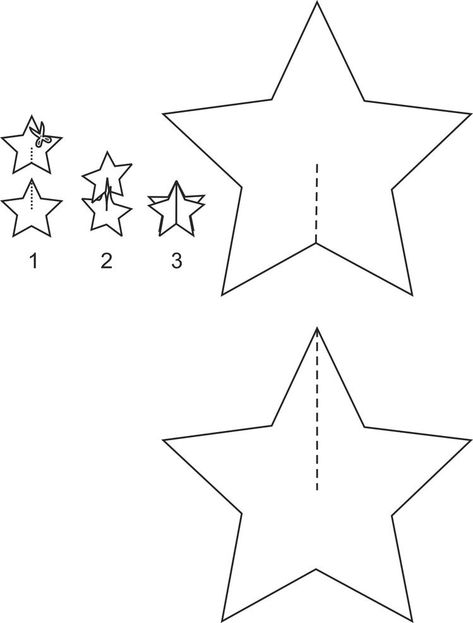 Wise Men Star Craft, Diy Star Decor, 3 Wise Men Craft, Star Room Decor, Christmas Star Crafts, Star Crafts, The Wise Men, Star Craft, Craft Templates