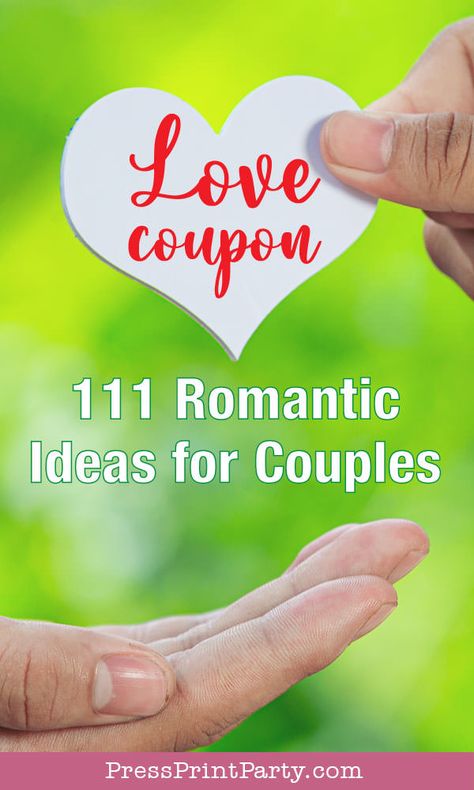 Love coupon book ideas and printable templates for couples. Great date coupon ideas for couples, for husband, for wife, for boyfriend, for girlfriend. Date night cards for couples to give as a gift. Editable and custom blank cards to fill out and tons of date night ideas. Great homemade gift for her or for him. Coupon book of love for valentine's day, anniversary. Fun Valentine's day coupon books printable in several designs. Sexy coupons. Press Print Party! Diy Coupon Book For Boyfriend Ideas, Coupon Book Ideas, Romantic Ideas For Couples, Love Coupons For Her, Coupon Books For Boyfriend, Coupon Book Diy, Love Coupons For Him, Coupon Books, Printable Coupon Book