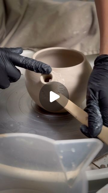 Terra Lumina Studio ® on Instagram: "Stay until the end of the video to see the final reveal! 😃  Ever wondered what it takes to make a teapot from start to finish? It’s a journey of patience and skill. Creating a teapot is one of those projects that requires attention to every little detail. From throwing the body on the wheel to carefully shaping the spout, handle, and lid, each step adds to the teapot’s unique character. The spout, in particular, can be quite a challenge—it has to be just the right shape and size to pour perfectly without drips. The lid, on the other hand, needs to fit snugly but not too tight, and the handle should have that perfect ergonomic curve for easy pouring.  I also love experimenting with glazes, and for this teapot, I went with a warm, earthy tone that gives How To Throw A Teapot, Tea Pots Ceramic, Pottery Tips, Pottery Projects, Pottery Crafts, Thrown Pottery, Body On, Ceramic Teapots, Pottery Ideas