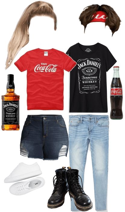 Jack n Coke Couples Costume Outfit | ShopLook