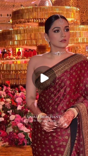 Reception Look Bride Indian, Meera Sakhrani, Dress For Bride Sister, Sister Of The Bride, Reception Look, Celebrity Jewelry, Bride Sister, Reception Dress, Celebrity Dresses