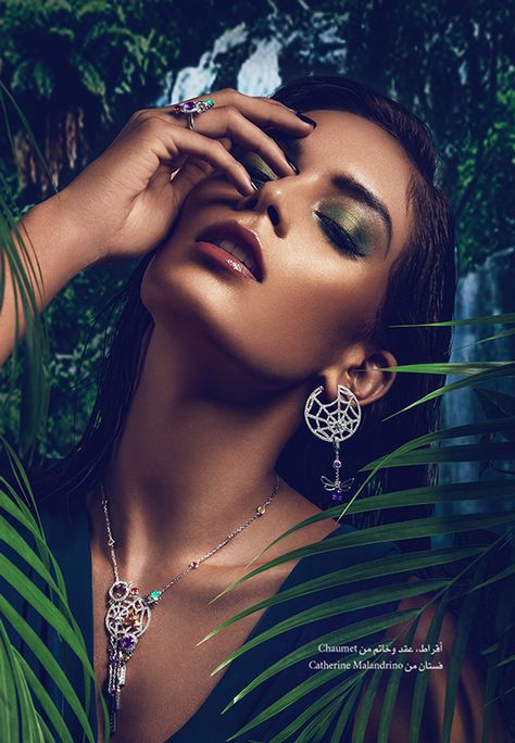 "HAYA" magazine May 2014  by Alina Kovban, via Behance Handmade Jewelry Display, Haute Jewelry, Jewelry Editorial, Luxury Jewelry Brands, Jewelry Photoshoot, Jewelry Quotes, Jewelry Model, Jewelry Photography, Beauty Editorial