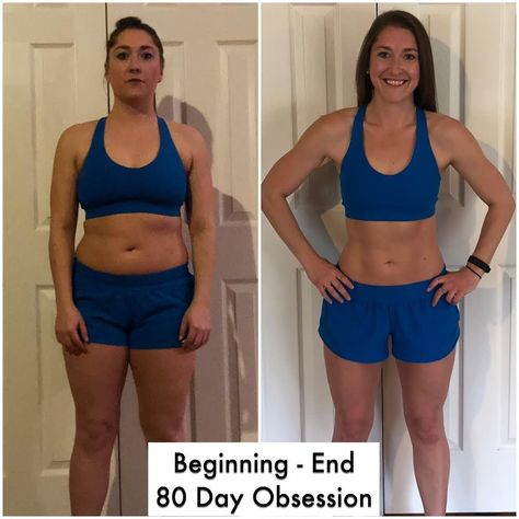 80 Day Obsession Before-and-After Story | POPSUGAR Fitness Transformation Du Corps, Beachbody Workout, Beachbody Programs, 80 Day Obsession, Body Transformations, Beachbody Workouts, Better Body, Workout Chart, Body Motivation