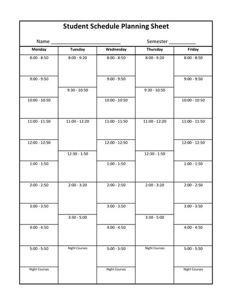 College Class Schedule Planning Sheet - How to create a College Class Schedule Planning Sheet? Download this College Class Schedule Planning Sheet template now! Highschool Class Schedule, Thank You Resignation Letter, University Schedule, Class Schedule Planner, Class Schedule College, Schedule Ideas, Class Schedule Template, College Schedule, Planning Sheet