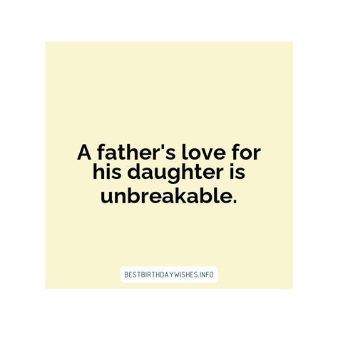 The bond between a father and daughter is like no other. To honour this special connection, we have gathered the most heartwarming quotes about the fa... | # #BirthdayWishes Check more at https://www.ehindijokes.com/quotes-for-father-daughter-bond/ Father And Daughter Quotes Bond Between, Fathers Love Quotes, Father And Daughter Love Quotes, Dad Daughter Quotes, Father Love Quotes, Father Daughter Bond, Heartwarming Quotes, Father's Love, Father And Daughter Love