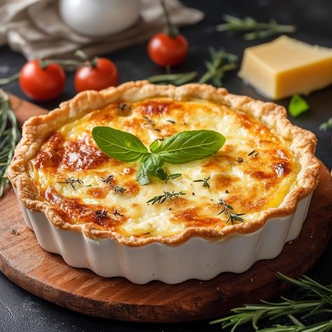 🥧 Cheese Souffle Quiche 🧀 Treat yourself to this delicious soufflé quiche, perfect for brunch or a light dinner! Here's how to prepare it: Ingredients : 1 shortcrust pastry 4 eggs 200 ml fresh cream 200 g grated cheese (gruyere, emmental, or your favorite) Salt and pepper to taste Nutmeg (optional) Instructions : Preheat your oven to 180°C (thermostat 6). Spread the shortcrust pastry in a tart mold and prick the bottom with a fork. In a salad bowl, beat the eggs with the crème fraîche. Ad... Cheese Gruyere, Sweet Chili Sauce Recipe, Cheese Souffle, Easy Foods, Tart Molds, Scallop Recipes, Shortcrust Pastry, Food Wallpaper, Light Dinner