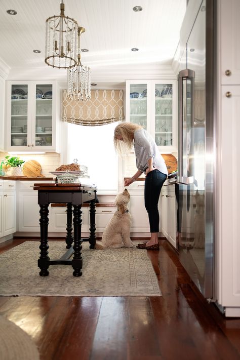 Hey y'all! We've got some exciting projects in the works that we can't wait to show you! ⁠And, of course, Charlie is right by my side, making sure everything is in tip-top shape!🐶So much thoughtfulness and love went into this renovation to give it that traditional yet modern feel! Wouldn't you agree? Learn more about our historic kitchen renovation here at The Coburn Hutchinson House via the Link! Design & 📸: @onecoastdesign #interiordesign#historichome#historickitchen#customkitchen#vintage Art For Interior Design, Summerville Sc, Historic Renovation, Kitchen Finishes, Interior Design Consultation, Historic House, Design Palette, White Subway Tile, Design Consultation