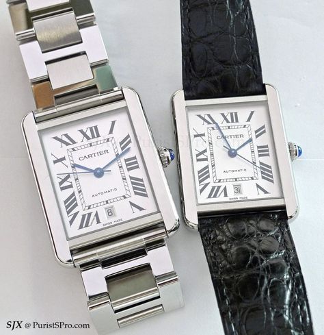 Cartier Watches Mens, Cartier Tank Solo, Tank Watch, Cartier Panthere, Cartier Santos, Cartier Tank, Cartier Watch, Watches Unique, Stylish Watches