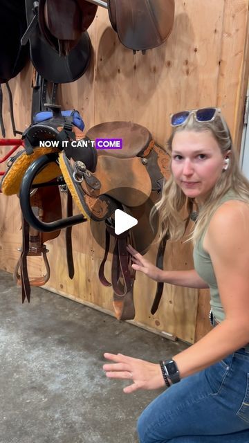 Ali Patton on Instagram: "I see a lot of people wrap it around, and if that works for you, go for it! There’s not really a right or a wrong way, but this is how I do it to save time and sanity. 😂 #horses #horseriding #horsetack #equestrian" Horse Ideas, Horse Gear, Horse Crafts, Lots Of People, A Lot Of People, Go For It, Horse Tack, Crafts For Teens, Save Time