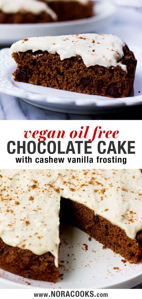 Cashew Frosting, Fig Cake, Vegan Baking Recipes, Plant Based Desserts, Easy Vegan Dessert, Healthy Vegan Desserts, Oil Free Vegan, Vanilla Frosting, Vegan Dessert Recipes