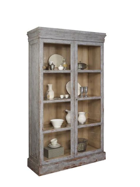 Brighton Display Cabinet by CENTURY FURNITURE Curio Cabinets, Bar Cabinets, Antique Bookcase, American Interior, Glass Cabinets Display, Gray Paint, Display Cabinets, Infinite Possibilities, Multi Step