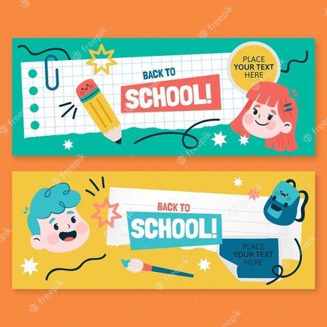 Baby Fair, Ramadan Photos, School Decal, School Banners, Batman Drawing, Kids Web, School Banner, Photoshop Tutorial Design, Back To School Sales