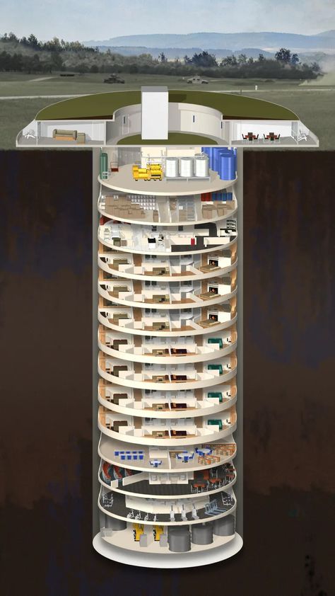 Prepper Bunker, Nuclear Bunker, Doomsday Bunker, Military Bunkers, Underground Shelter, Underground Bunker, Underground Homes, Apocalypse Survival, The Apocalypse