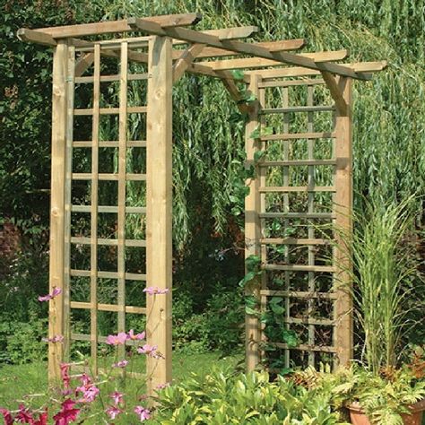 Trellis Arch, Garden Archway, Garden Arch Trellis, Diy Garden Trellis, Arch Trellis, Diy Trellis, English Gardens, Garden Vines, Deck Designs