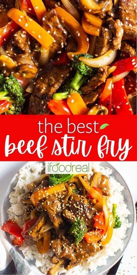 Best Beef Stir Fry, Beef Stir Fry Recipe, Crispy Vegetables, Easy Beef Stir Fry, Steak Stirfry Recipes, Stir Fry Sauce Easy, Stir Fry Recipes Healthy, Beef Stir Fry Recipes, Healthy Stir Fry