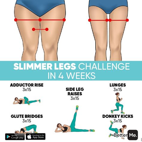 Leg Workout Challenge, Slim Legs Workout, Leg Challenge, Teen Workout Plan, Summer Body Workout Plan, Exercise To Reduce Thighs, Workout Routines For Beginners, Summer Body Workouts, Workout For Flat Stomach