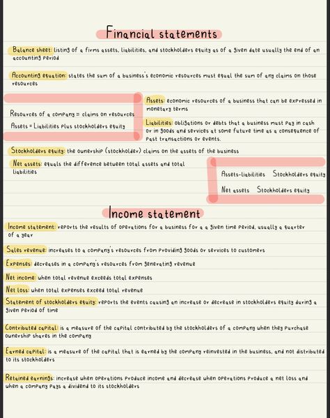 Aesthetic Study Notes Accounting, Finance Notes Aesthetic, Accounting Study Notes, How To Study Accounting, Accounting Notes Student, Accounting Notes Aesthetic, Accounting Aesthetic Notes, Accounting Student Aesthetic, Note Aesthetic