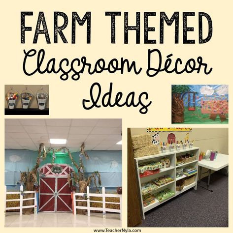 Farm themed classroom decor and bulletin board ideas Farm Door Decorations Classroom, Farm Bulletin Board Ideas, Farm Classroom Decorations, Farm Theme Classroom, Farm Bulletin Board, Farm Classroom Theme, Themed Classroom Decor, Farm Door, Top Teacher