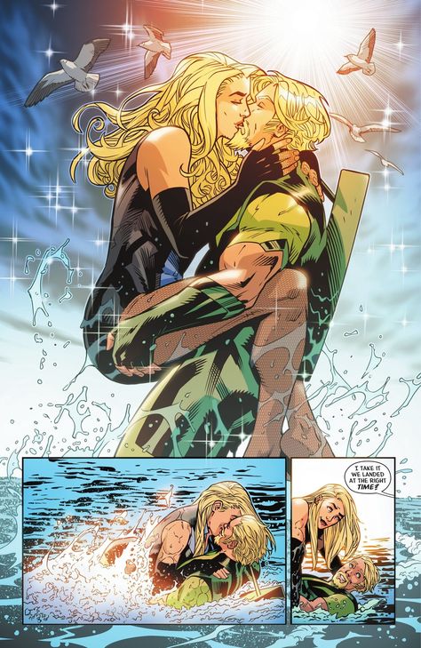 Black Canary Comic, Dinah Laurel Lance, Arrow Black Canary, Best Couples, Lance Black, Romance Comics, Dc Comic Books, Arte Dc Comics, Comics Artist