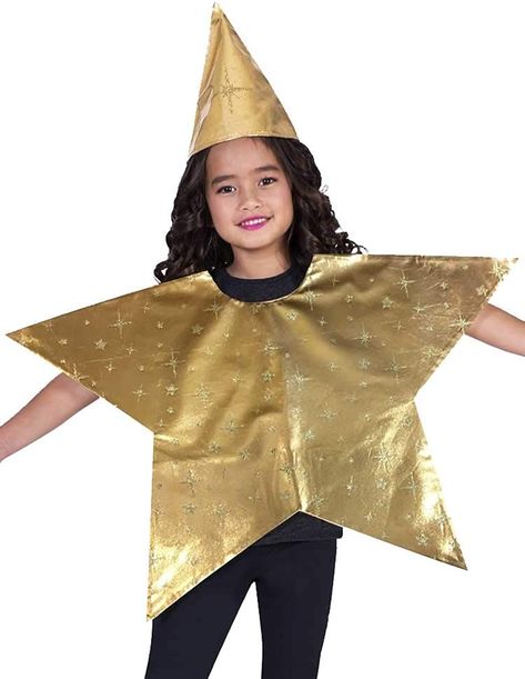 Star Fancy Dress, Nativity Star, Nativity Costumes, Christmas Dress Up, Christmas Fancy Dress, Star Child, Star Costume, Christmas Program, Christmas Party Themes