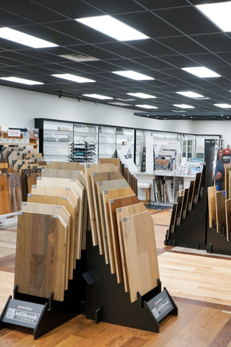 Flooring Showroom in Huntsville, Alabama Flooring Showroom Ideas, Showroom Flooring, Wooden Flooring Display Showroom, Hardware Showroom Display Layout Plan, Showroom, Perfect Place, Flooring