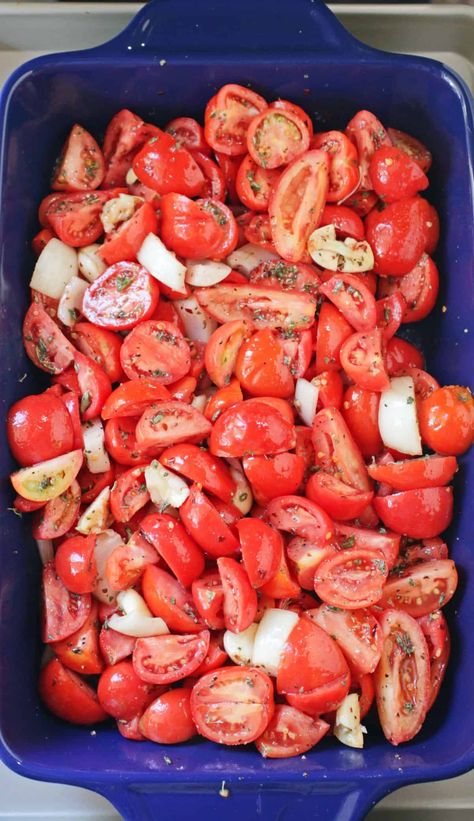 Oven Roasted Tomatoes Pasta, Roast Tomato Pasta Sauce, Oven Roasted Tomatoes For Canning, Oven Roasted Tomato Pasta Sauce, Cooked Tomatoes On Stove, Oven Tomato Sauce, Cooking Tomatoes For Sauce, Whole Tomato Pasta Sauce, Roasted Tomatoes Pasta Sauce