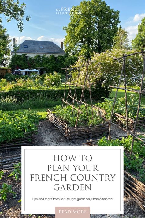 Sharon Santoni, French Garden Design, Greenhouse Farming, Country Home Magazine, My French Country Home, Mountain Cottage, French Country Home, French Country Garden, Potager Garden