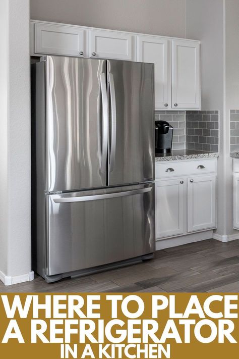 A double door refrigerator properly placed on a kitchen. The kitchen is one of the main features of a house, having the proper organization of your kitchen makes up for your productivity and efficiency when cooking. Modern kitchens are one of the best kitchen designs where you can properly arrange the placement of your appliances and utensils for maximum productivity. In the post, we have the best tips and placement ideas perfect for your kitchen layout. Narrow Kitchen Layout, Narrow Kitchen Design, Kitchen Appliances Layout, Afro Hairstyles Women, Refrigerator Ideas, Kitchen Appliance Set, Major Kitchen Appliances, Kitchen Arrangement, Short Afro Hairstyles