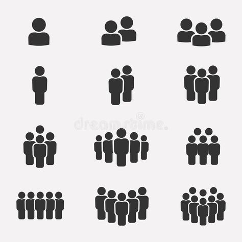 Team icon vector set. Group of people icons isolated on a white background. Busi , #Aff, #people, #Group, #isolated, #icons, #icon #ad Team Icon, Passport Template, People Icon, Financial Logo, Business Icon, Free Illustration, Icon Collection, People Illustration, Photoshop Photography