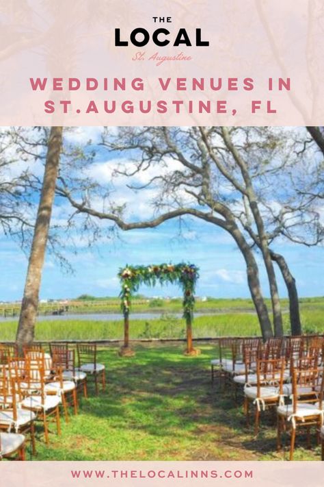 St Augustine Florida Wedding Venues, St Augustine Florida Wedding, St Augustine Wedding Venues, Sunrise Wedding, Outdoor Scenery, St Augustine Wedding, Florida Sunshine, St Augustine Fl, Budget Friendly Wedding