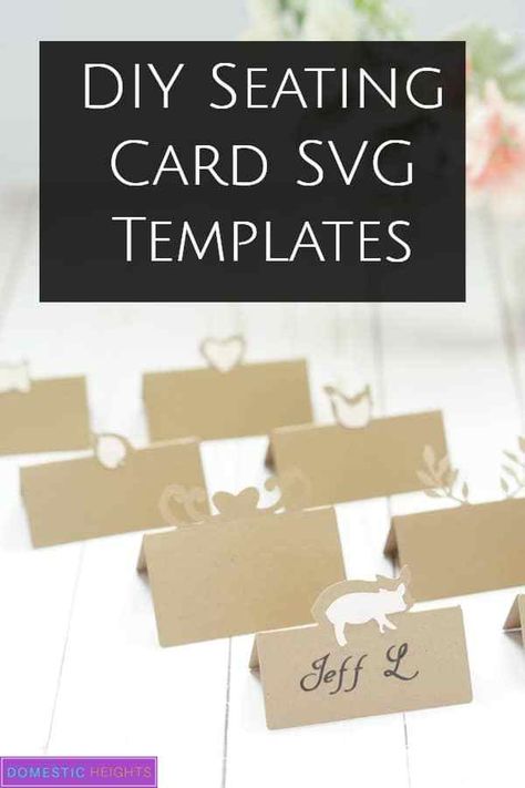 diy cricut wedding idea with free svg cut file templates Cricut Place Cards Wedding, Cricut Place Cards, Diy Seating Cards, Diy Wedding Seating, Pirate Wedding, Wedding Seating Cards, Diy Stencils, Diy Seating, Cricut Wedding