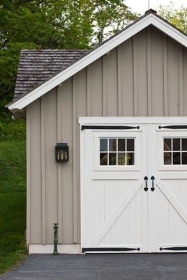 Wall Siding, Modern Siding, Garage Build, Brick Farmhouse, Board And Batten Exterior, Vinyl Board, Garage Door Types, Barn Siding, Garage Exterior