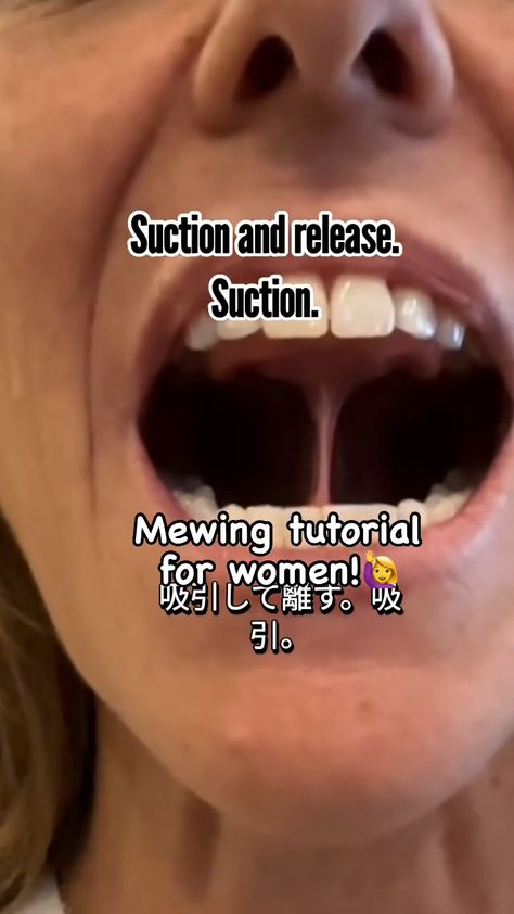 Did you know? Mewing can give your face a natural lift and enhance your contour, thanks to techniques I learned from Angela at MewCon. It’s all about using your tongue to support a more rounded, youthful appearance! 🌟 How To Know Your Face Shape Women, How To Get Model Face, How To Get A Longer Neck, How To Mew Jaw, How To Know Your Face Shape, How To Mew, Diy Face Lift, Face Lifting Exercises, Mewing Jawline