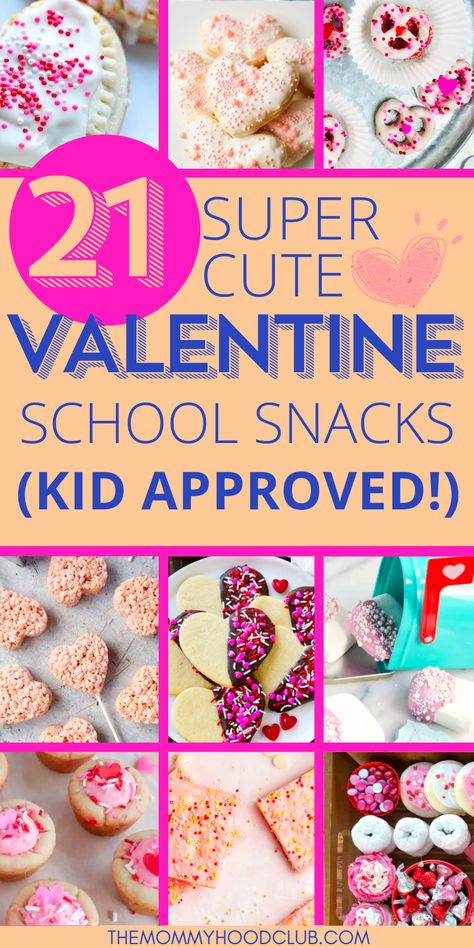 Healthy Diy Snacks, Toddler Valentine Party, Valentine's Day Snacks, 2 Ingredient Fudge, Craft Ideas For Toddlers, Valentines Party Food, Sweet Or Salty, Snacks For School, Chocolate Dipped Marshmallows