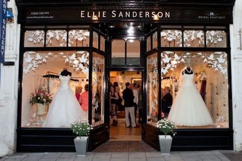 Storefront Decor, Bridal Display, Boutique Exterior, Bridal Shop Interior, Bridal Shop Ideas, Wedding Window, Wedding Photography Bridal Party, Bridal Showroom, Best Wedding Dress