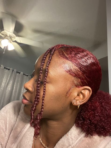 4c Burgundy Hair, Burgundy Hair Black Women Natural 4c, Burgundy 4c Natural Hair, Dark Brown Natural Hair, Maroon Hair Dye, Burgundy Natural Hair, Maroon Hair Color, Afro Hair Dye, Maroon Hair