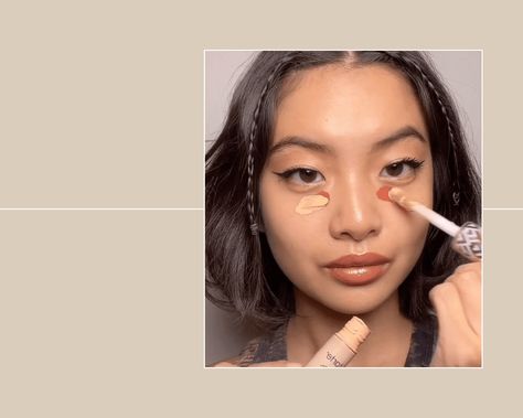 TikTok Has People Adding Blush to Their Undereye Concealer—So, I Tried It Pink Concealer, Undereye Concealer, Under Eye Primer, Blush Trend, Cream Blush Stick, Turmeric Mask, Best Eye Cream, Dark Under Eye, Concealer Makeup