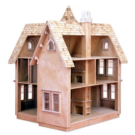 Fairfield Dollhouse, Spooky Dollhouse, Dollhouse Woodworking Plans, Dollhouse Interiors, Wooden Doll House, Haunted Dollhouse, Antique Dollhouse, Doll House Plans, Dollhouse Projects