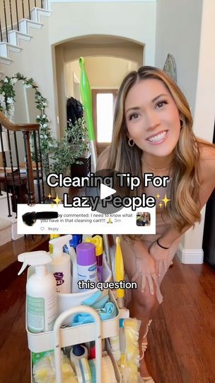 Cleaning Cart, Disinfectant Wipes, Cleaning Supply Storage, Tidy House, Lazy People, Bathroom Counters, Cleaning Motivation, Coconut Butter, Quick Cleaning