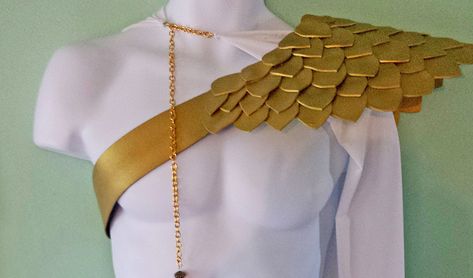 Hermes Diy Costume, Diy Hermes Costume, Hermes Cosplay, Hermes Costume, Mythology Costumes, Worship Dance Outfits, Greek God Costume, Epic Halloween Costumes, Fashion Sketches Men