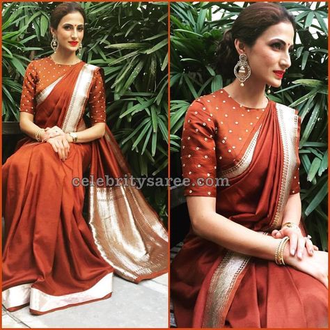 Shilpa Reddy Silk Sarees Collection High Neck Saree Blouse, Blouse Designs High Neck, Blouse Designs Catalogue, Sari Blouse Designs, Indian Saree Blouses Designs, Silk Saree Blouse Designs, Blouse Designs Indian, Saree Blouse Designs Latest, Silk Saree Blouse