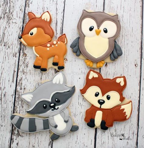 Woodland Animal Cookies 2 dozen Woodland Baby Shower Cookies | Etsy Woodland Baby Shower Cookies, Woodland Animal Cookies, Woodland Baby Shower Theme Decorations, Woodland Baby Shower Theme Boy, Woodland Baby Shower Food, Amazing Cookies, Owl Cookies, Woodland Baby Shower Decorations, Shower Desserts