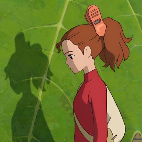 𝒕𝒉𝒆 𝒔𝒆𝒄𝒓𝒆𝒕 𝒘𝒐𝒓𝒍𝒅 𝒐𝒇 𝒂𝒓𝒓𝒊𝒆𝒕𝒕𝒚 Pfp Ghibli, Yellow Pfp, The Secret World Of Arrietty, Secret World Of Arrietty, The Secret World, Hayao Miyazaki, Miyazaki, Studio Ghibli, The Secret