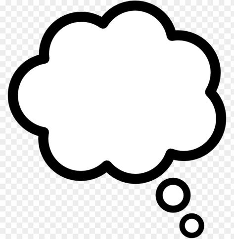 Thinking Cloud, Speech Bubble Png, Scissors Drawing, Comic Cloud, Sketch Cloud, Bubble Cartoon, Bubble Png, Background Png Images, Speech Balloon