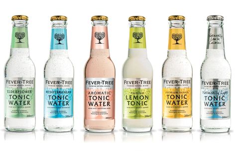 Getting the gin right is crucial for the perfect G and T, but upgrading your tonic will revolutionise your favourite tipple Water Cocktails, How To Make Gin, Fever Tree, Tree Story, Gin Recipes, Gin Tasting, Gin Drinks, Gin Bar, Tonic Water