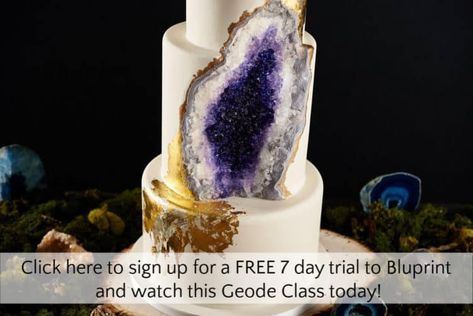 Nature Cake, Elegant Cake Design, Geode Cake Wedding, Chocolate Hazelnut Cake, Galaxy Cake, Geode Wedding, Geode Cake, Yoghurt Cake, 3 Tier Wedding Cakes